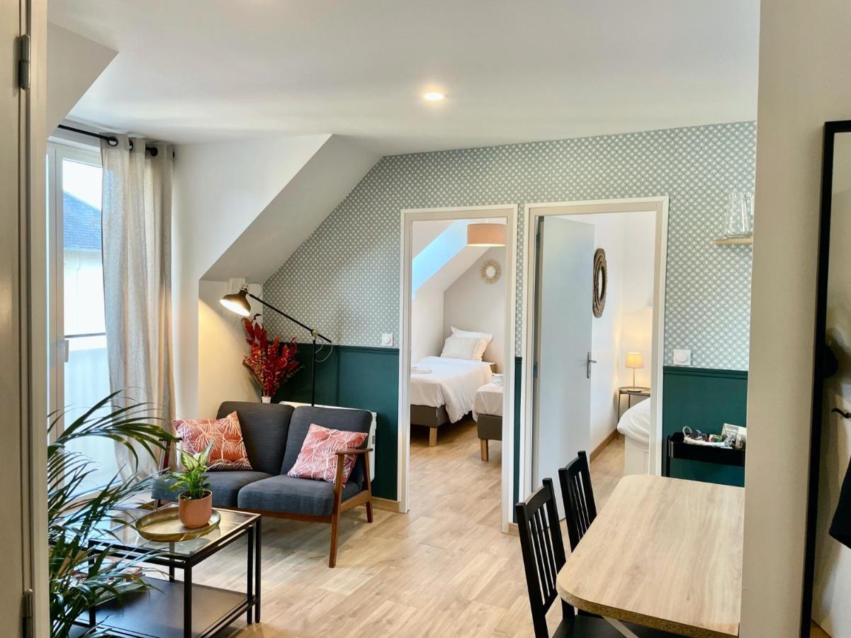 Émeraude Lumineux T3 au cœur du village, à 5 min des plages Saint-Méloir-des-Ondes Exterior foto